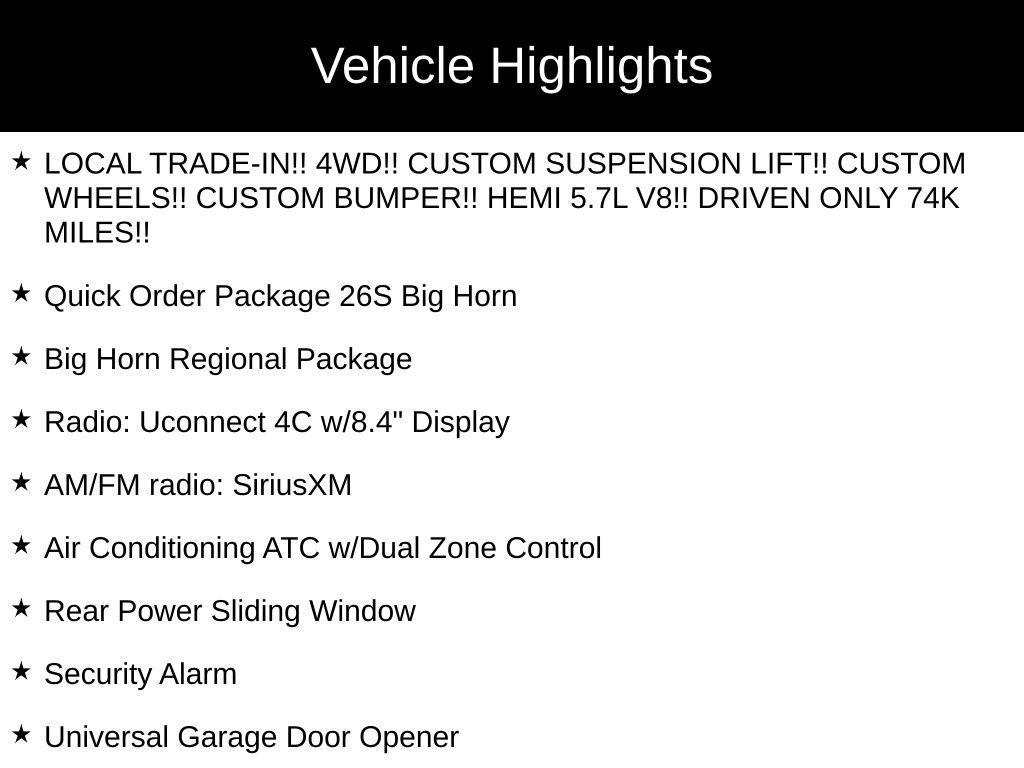 Used 2019 RAM 1500 Big Horn image 6