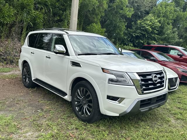 Certified 2023 Nissan Armada Platinum w/ Captain's Chairs Package RWD image 1