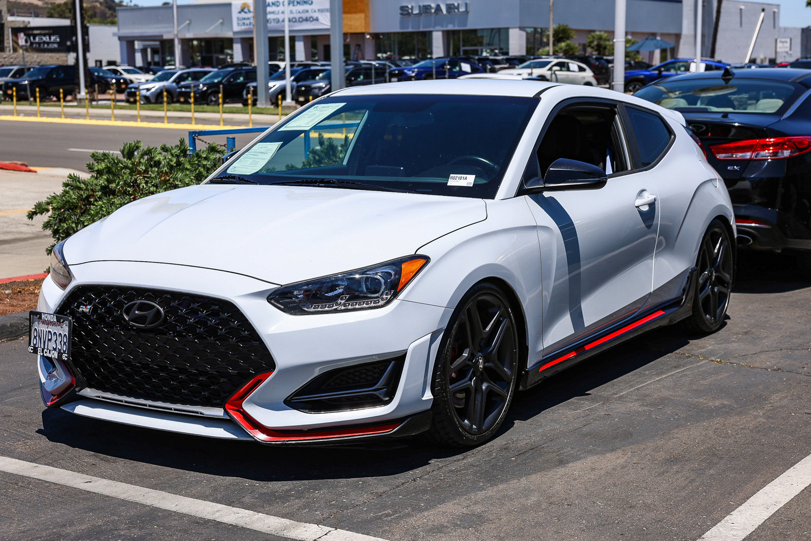 Used 2020 Hyundai Veloster N w/ Performance Package FWD image 3