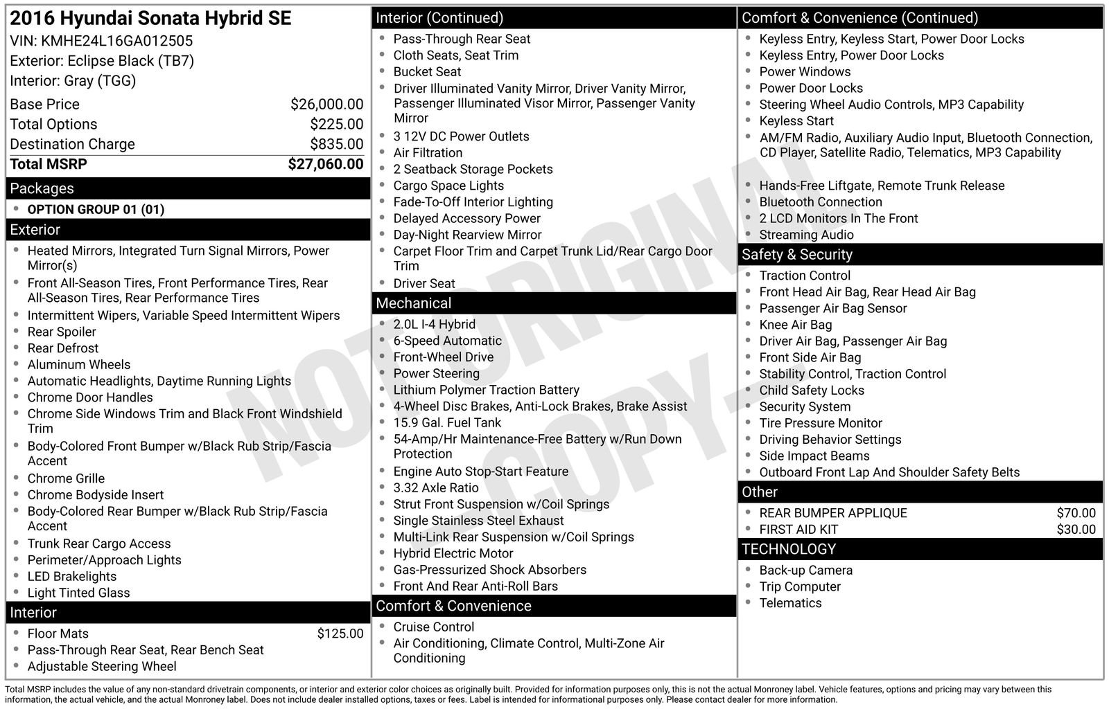 Used 2016 Hyundai Sonata SE image 14