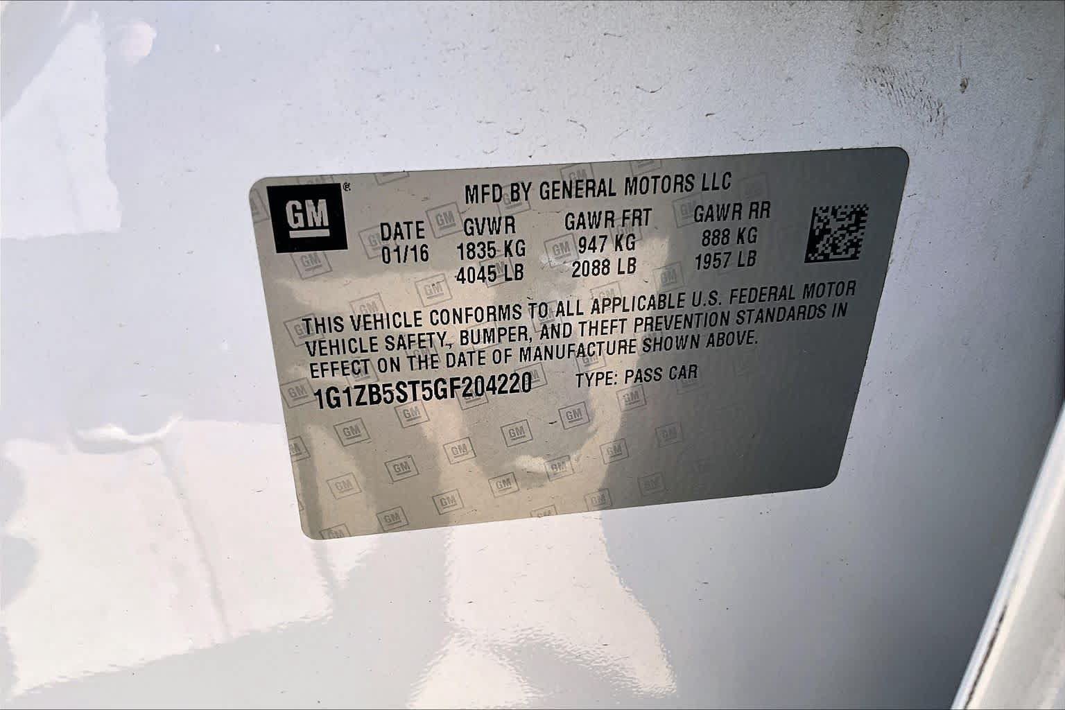 Used 2016 Chevrolet Malibu LS FWD image 34