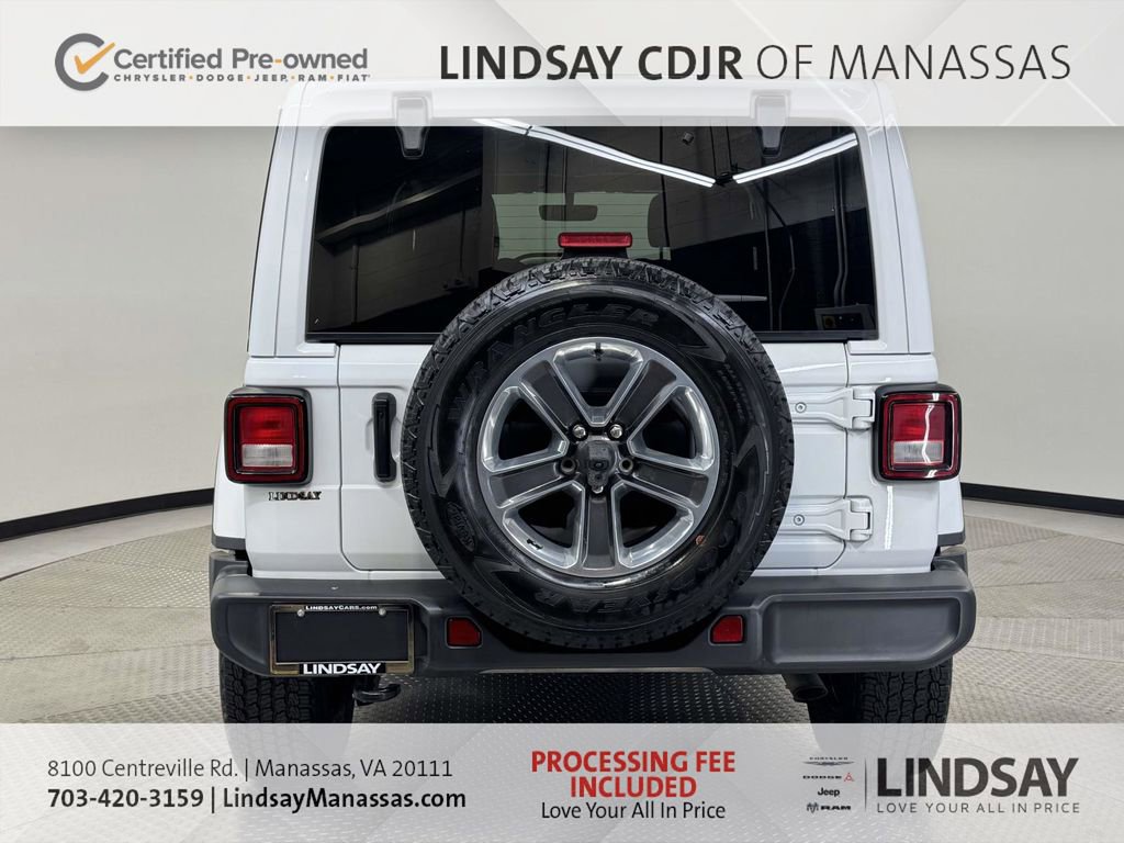 Certified 2022 Jeep Wrangler Unlimited Sahara w/ Cold Weather Group AWD/4WD image 8