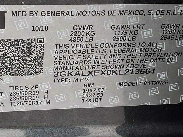 Certified 2019 GMC Terrain Denali w/ Driver Alert Package II image 28