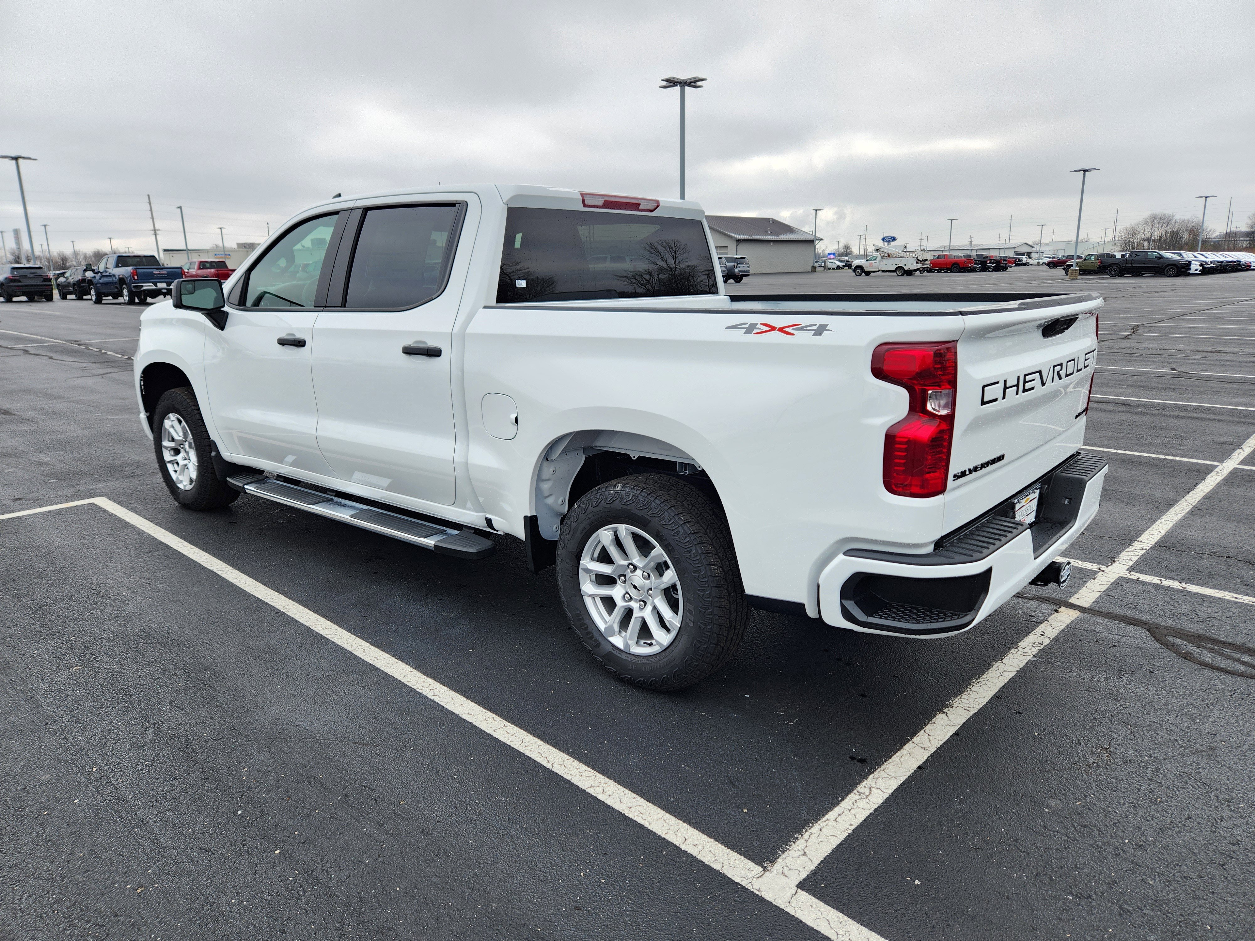 New 2026 Chevrolet Silverado 1500 Custom w/ Turbomax Blackout Package image 3