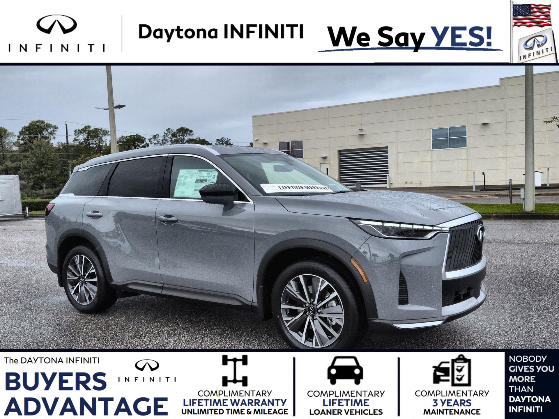 New 2027 INFINITI QX60 Luxe w/ Cargo Package