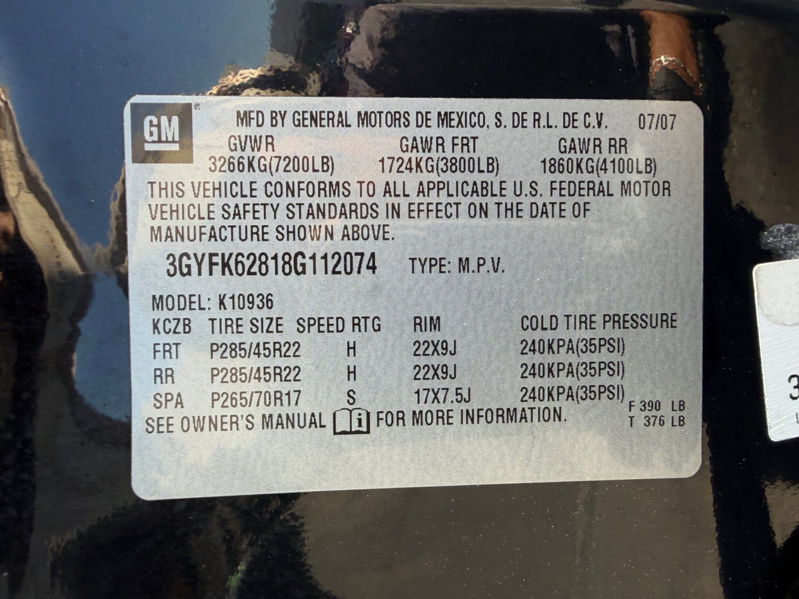 Used 2008 Cadillac Escalade EXT AWD/4WD image 33