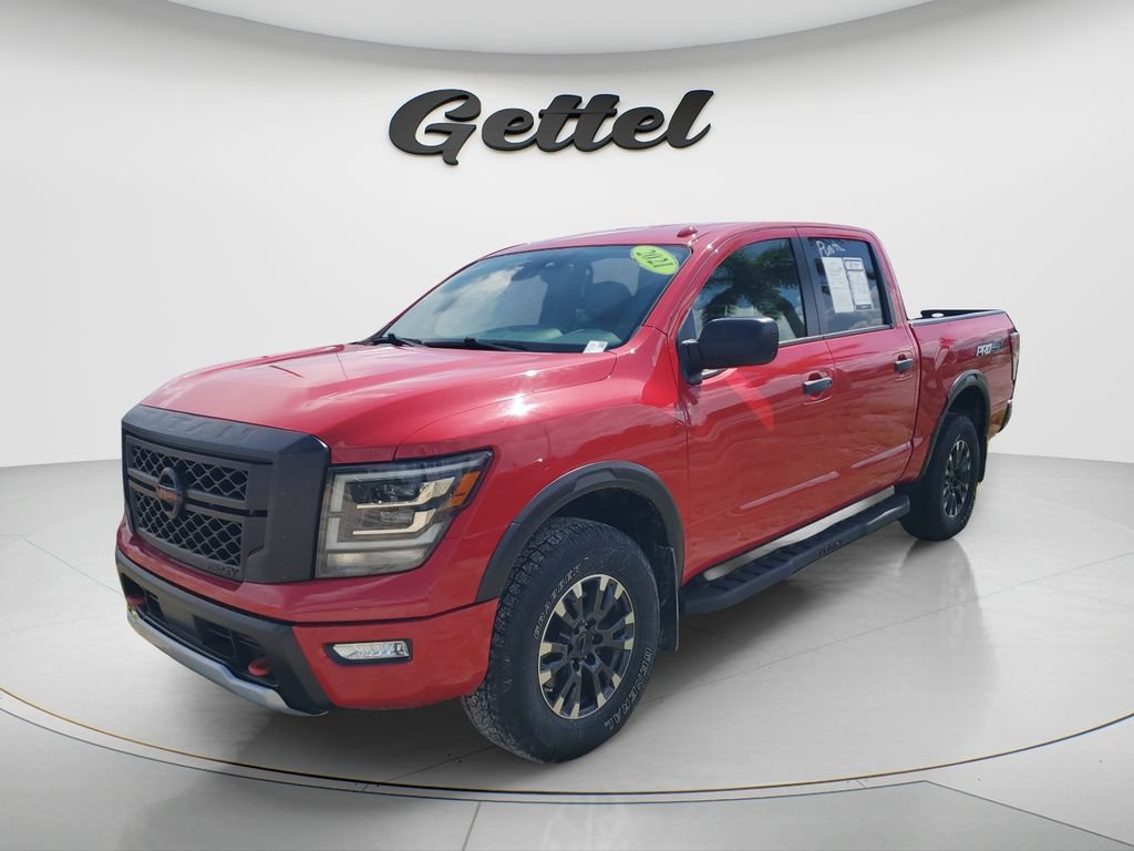 Used 2021 Nissan Titan PRO-4X w/ Off Road Protection Package