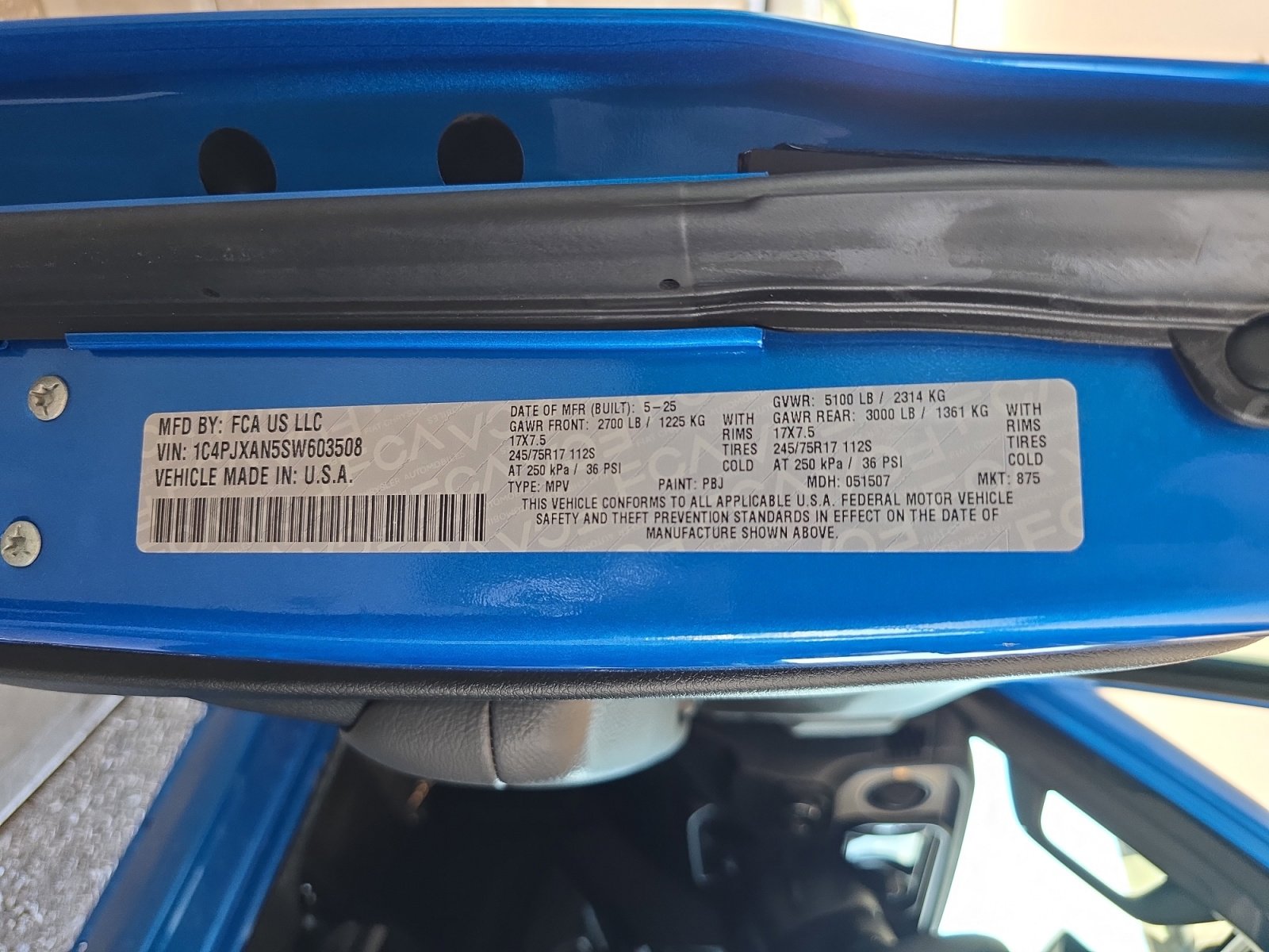 New 2025 Jeep Wrangler Sport image 25