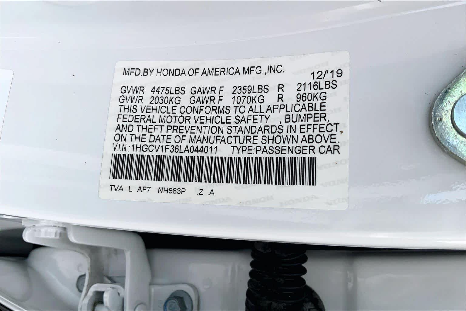 Used 2020 Honda Accord Sport image 35
