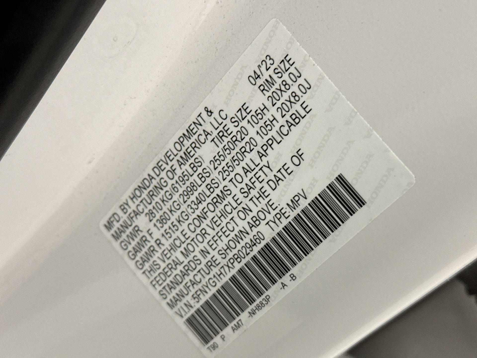 Used 2023 Honda Pilot Touring image 27