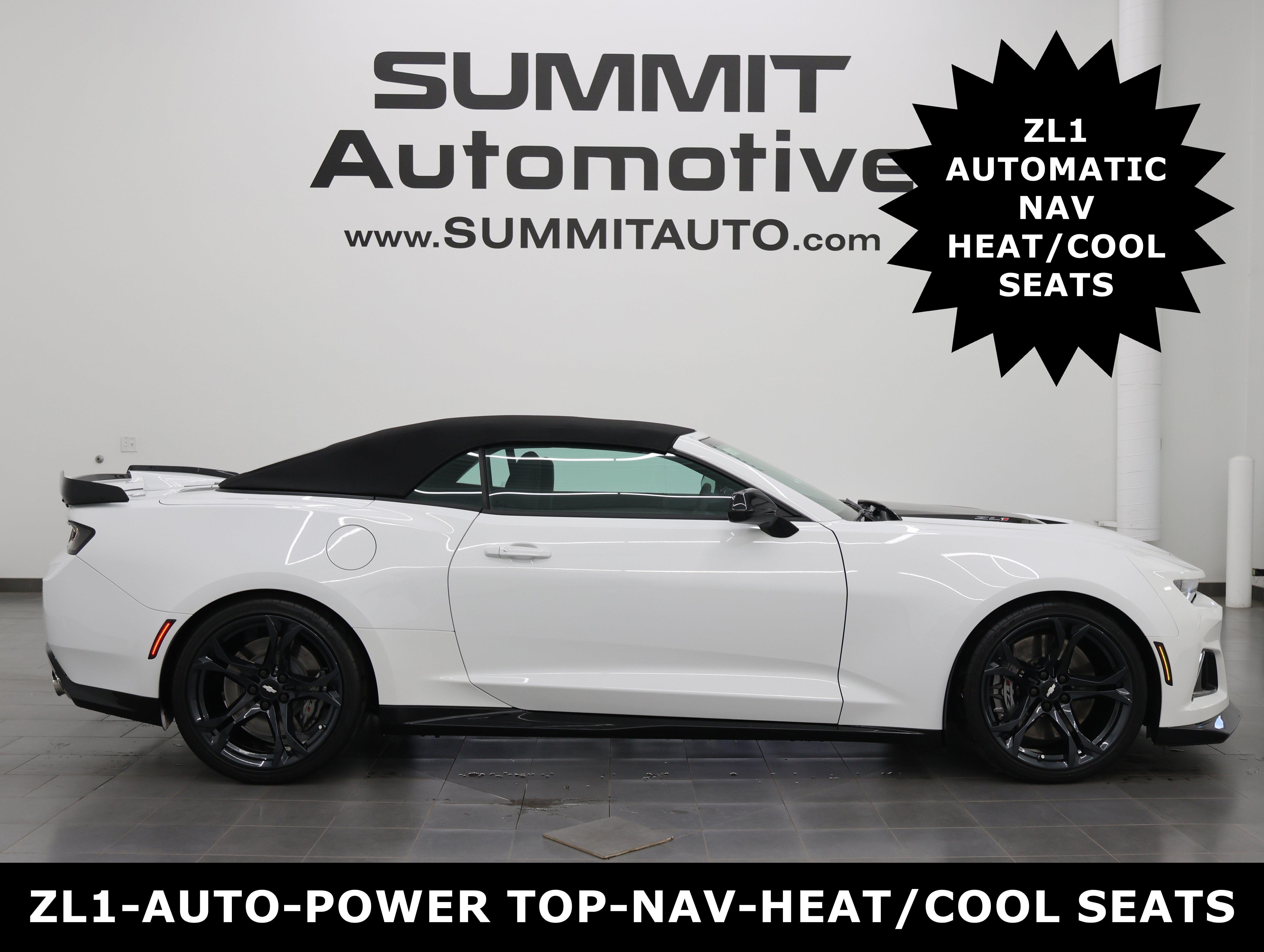 Used 2018 Chevrolet Camaro ZL1 RWD 360° Tour