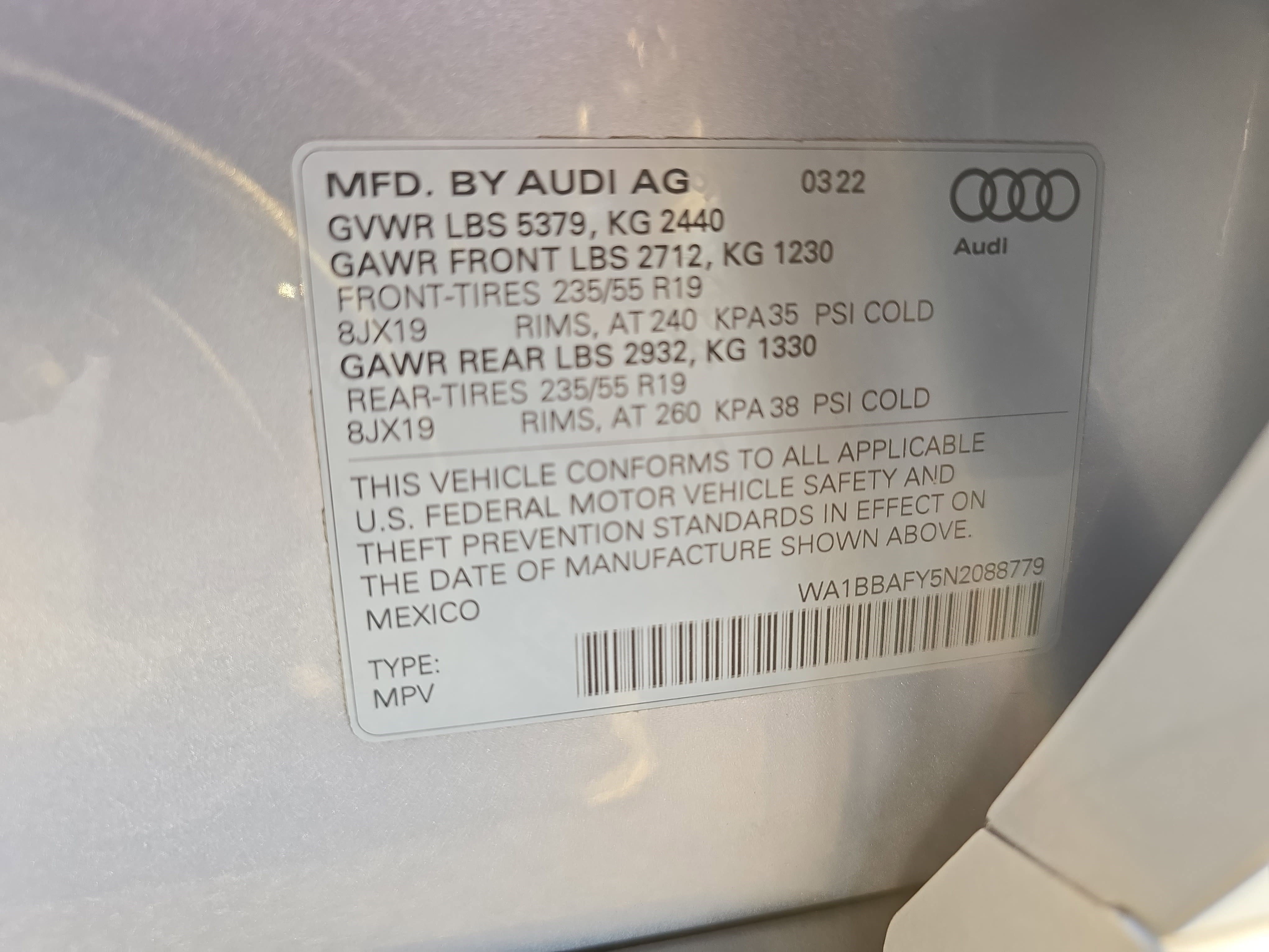 Used 2022 Audi Q5 2.0T Premium Plus image 34