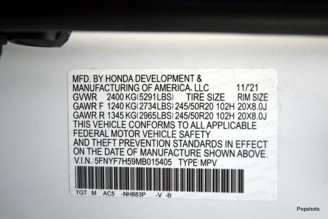 Certified 2021 Honda Passport EX-L image 15