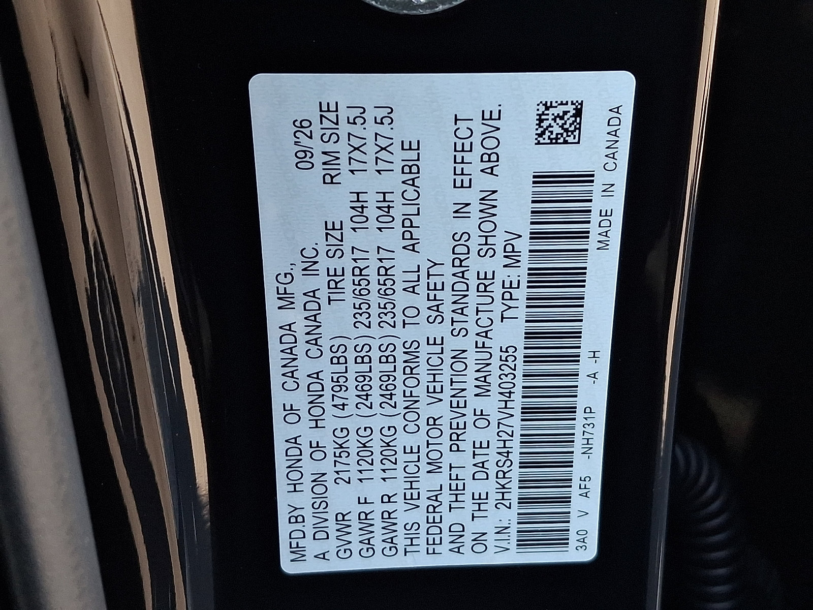 New 2027 Honda CR-V LX image 10