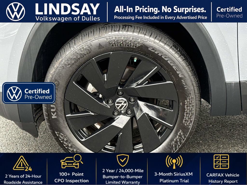Used 2024 Volkswagen Atlas Cross Sport SE w/ Black Wheel Package AWD/4WD image 9
