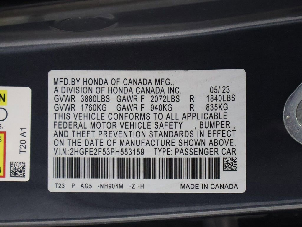 Used 2023 Honda Civic Sport image 47