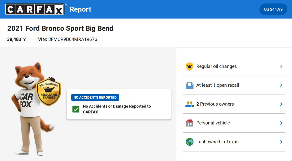 Used 2021 Ford Bronco Sport Big Bend image 3