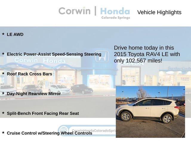 Used 2015 Toyota RAV4 LE image 6