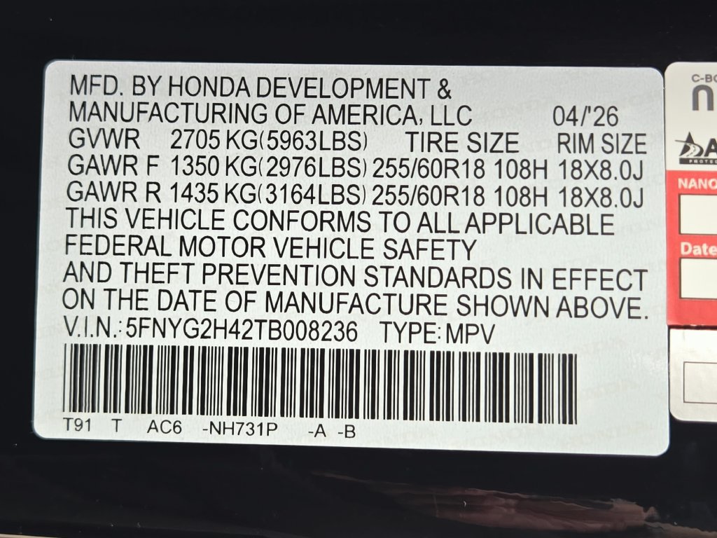 Certified 2026 Honda Pilot EX-L image 31
