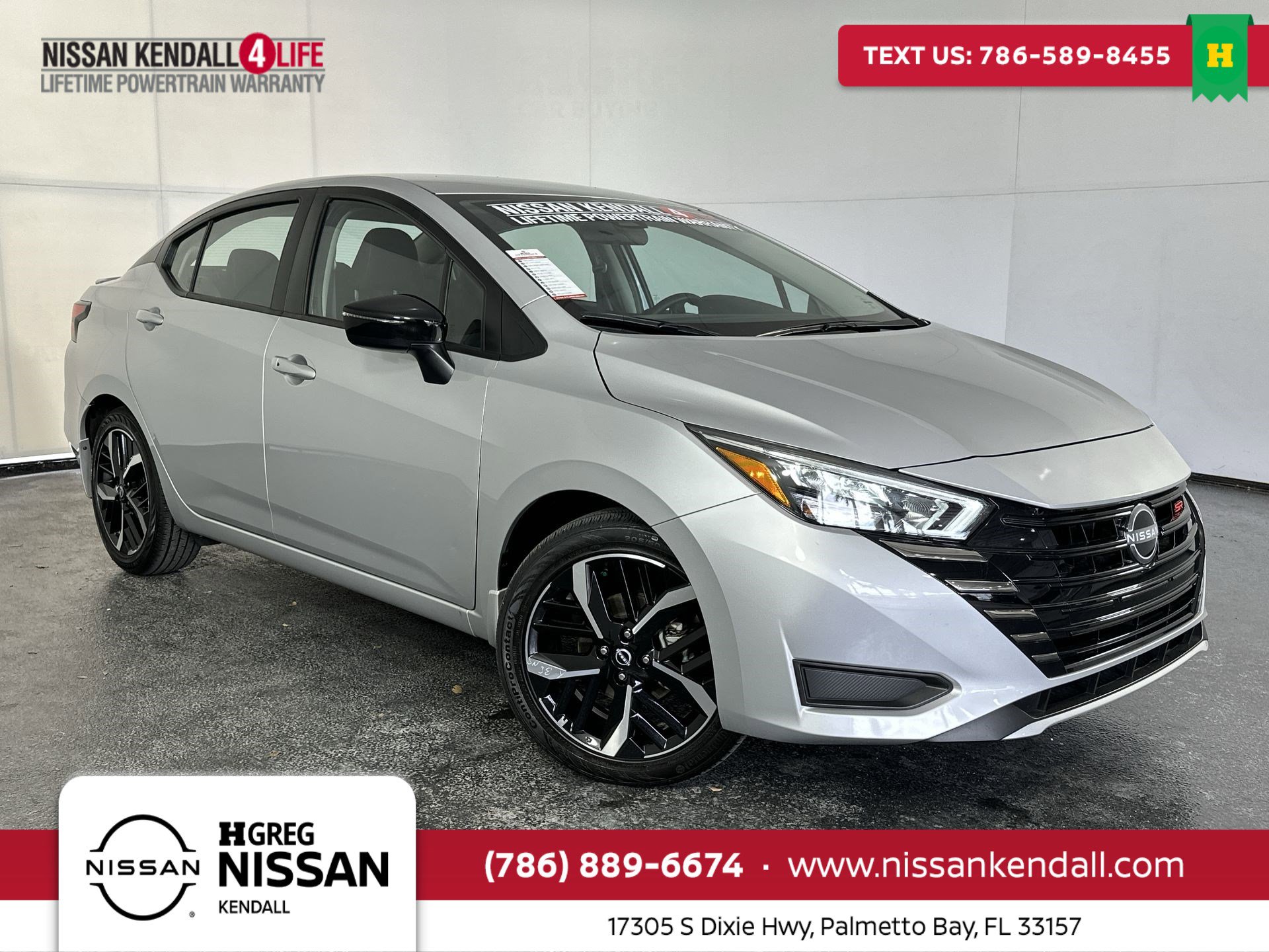 Used 2025 Nissan Versa SR w/ Trunk Package