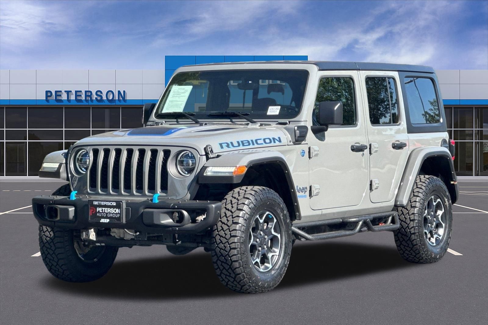 Used 2022 Jeep Wrangler Unlimited Rubicon 4xe w/ Steel Bumper Group AWD/4WD image 8