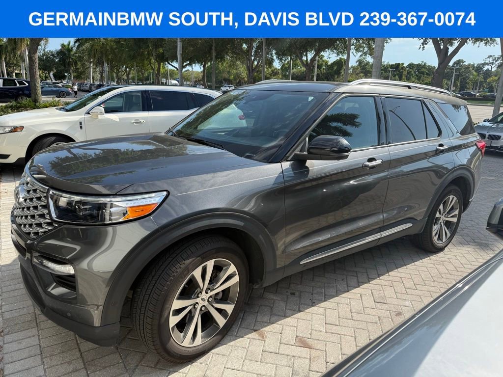 Used 2020 Ford Explorer Platinum w/ Premium Technology Package AWD/4WD image 2