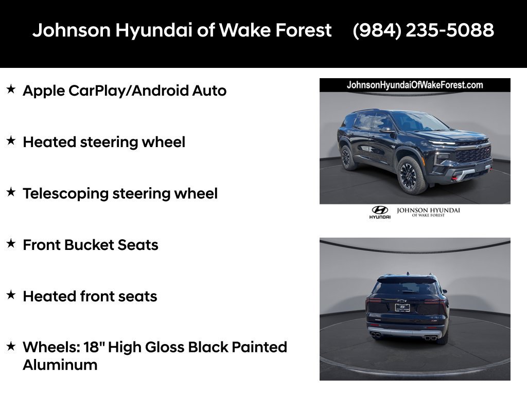 Used 2024 Chevrolet Traverse Z71 AWD/4WD image 18