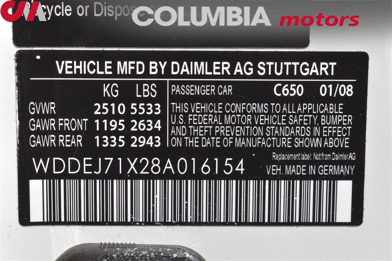 Used 2008 Mercedes-Benz CL 550 image 35
