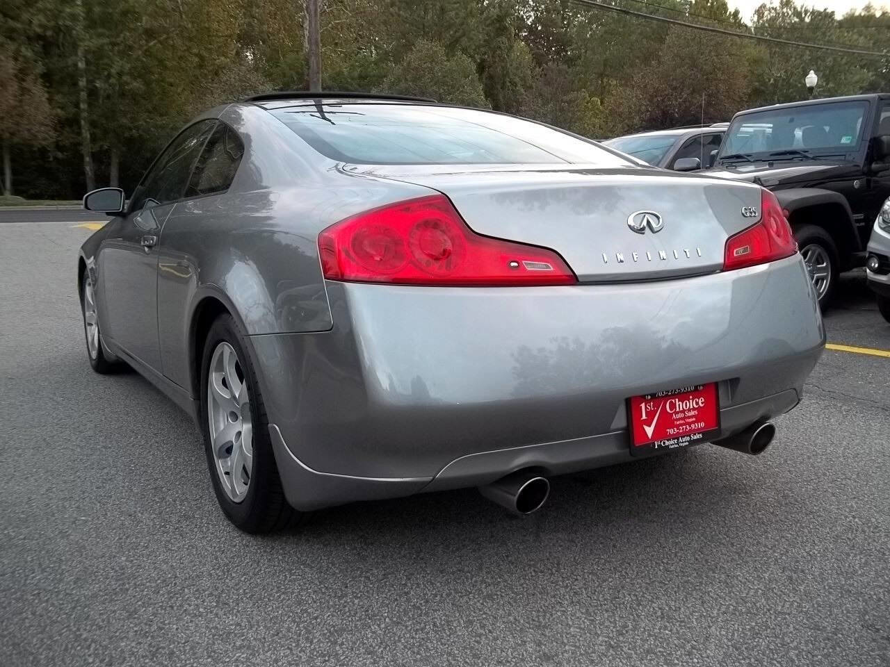Used 2006 INFINITI G35 Coupe image 2