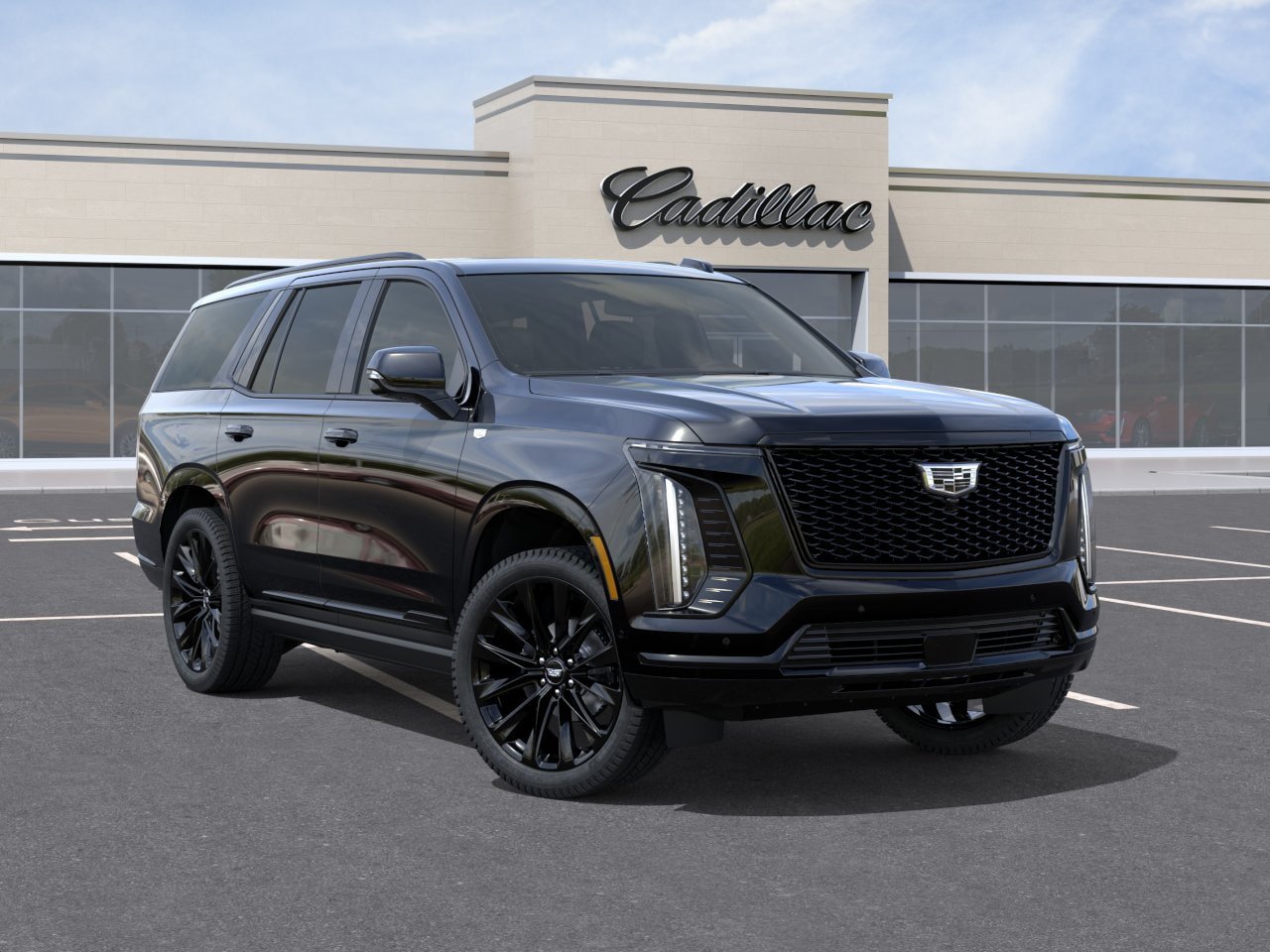 New 2026 Cadillac Escalade Platinum Sport w/ LPO, ONYX Package AWD/4WD image 7
