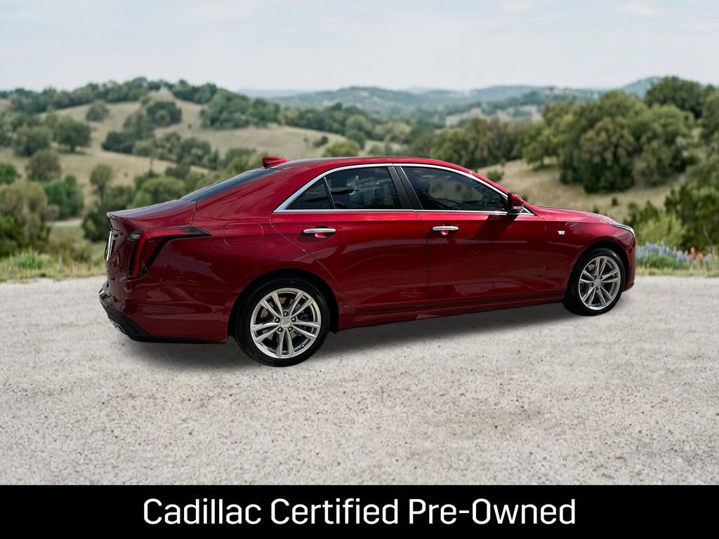 Certified 2024 Cadillac CT4 Luxury w/ Sun And Sound Package RWD image 13