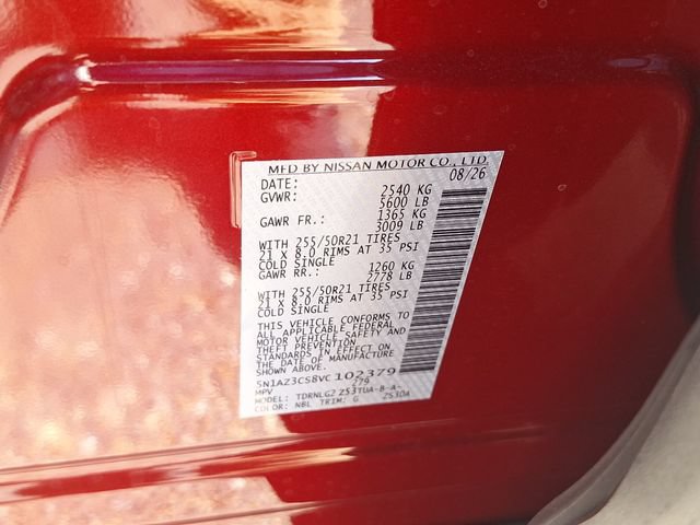 New 2027 Nissan Murano SL AWD/4WD image 30