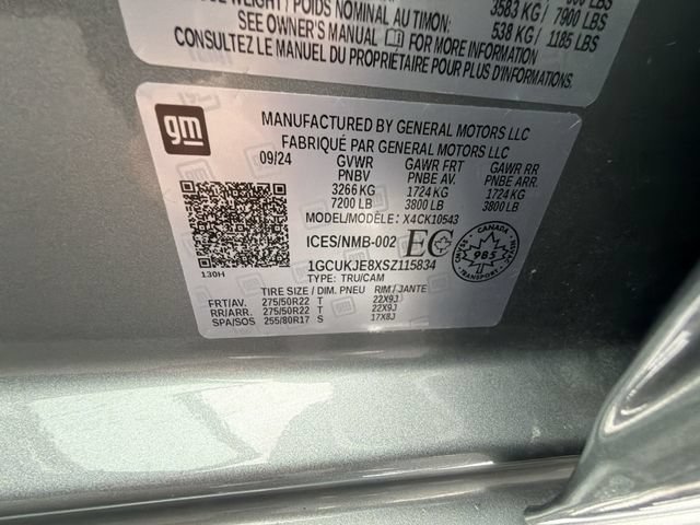 Certified 2025 Chevrolet Silverado 1500 High Country w/ High Country Premium Package AWD/4WD image 35