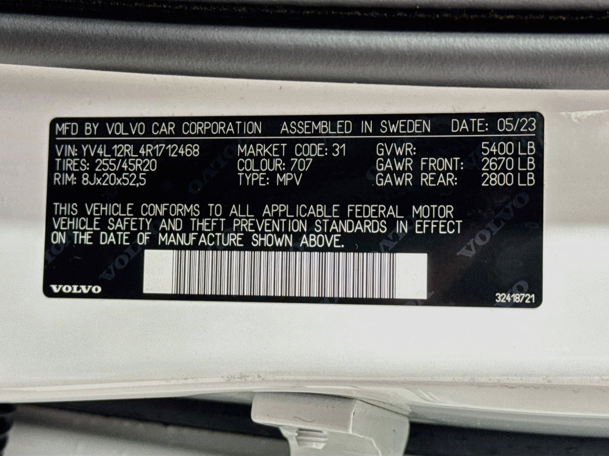 Used 2024 Volvo XC60 B5 Plus w/ Protection Package Premier AWD/4WD image 26