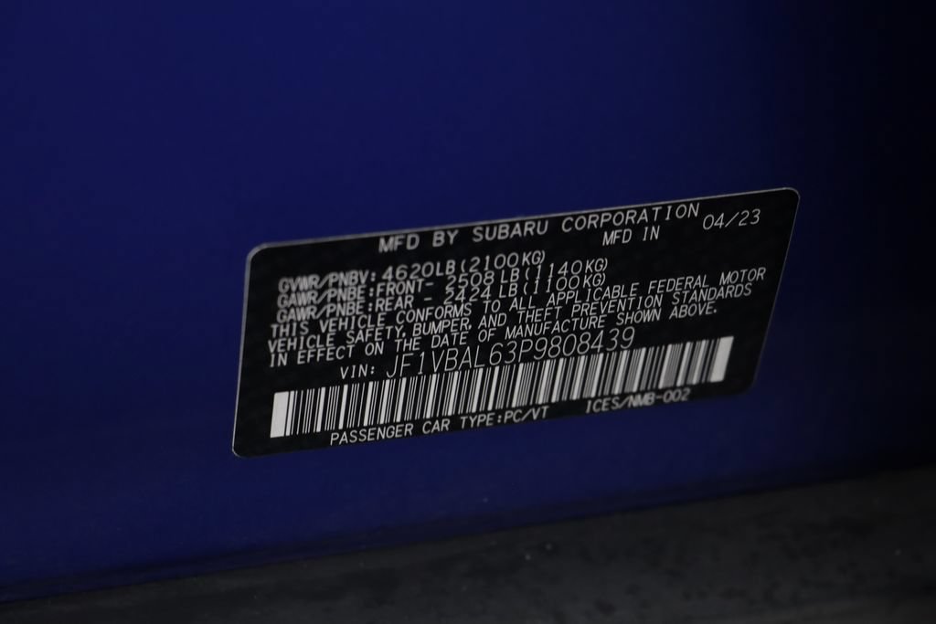 Used 2023 Subaru WRX Limited AWD/4WD image 23