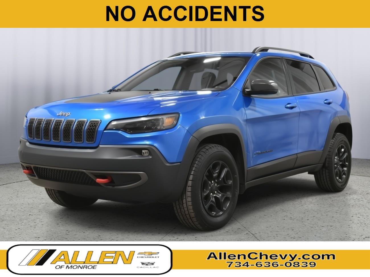 Used 2020 Jeep Cherokee Trailhawk w/ Cold Weather Group AWD/4WD image 1