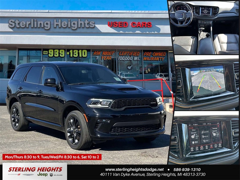 Certified 2022 Dodge Durango GT w/ Blacktop Package