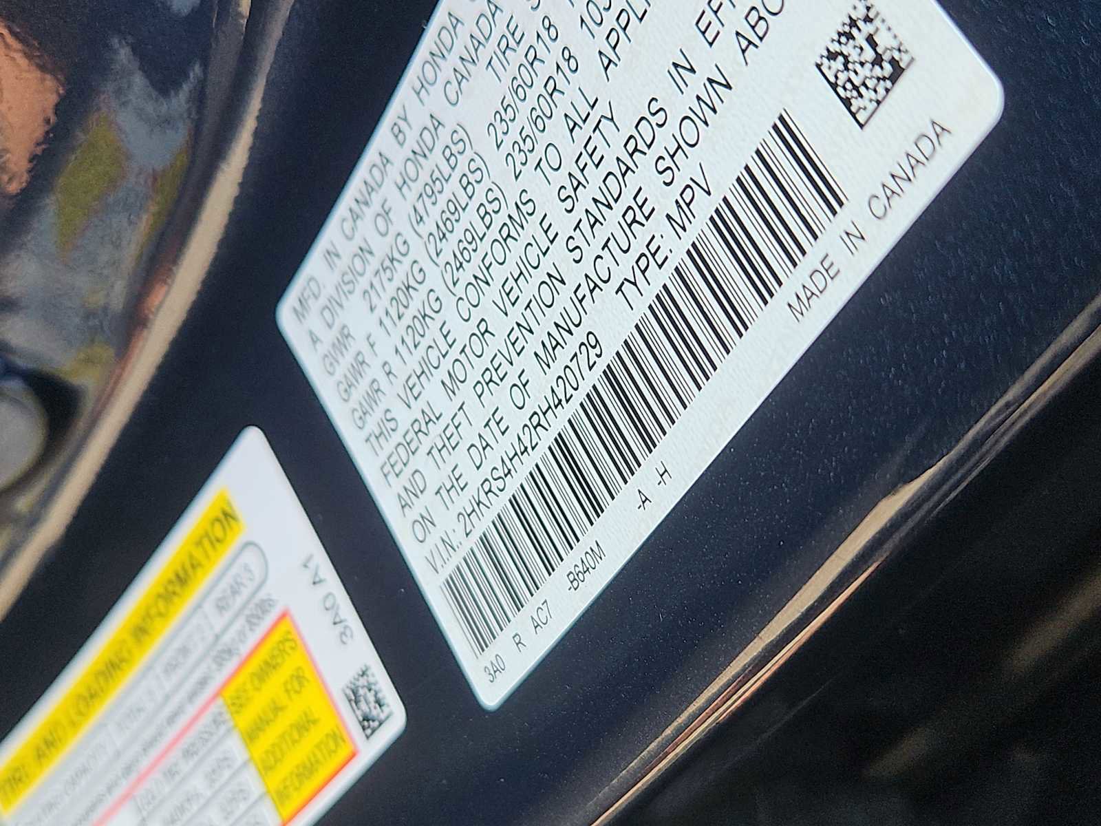 Certified 2024 Honda CR-V EX image 13