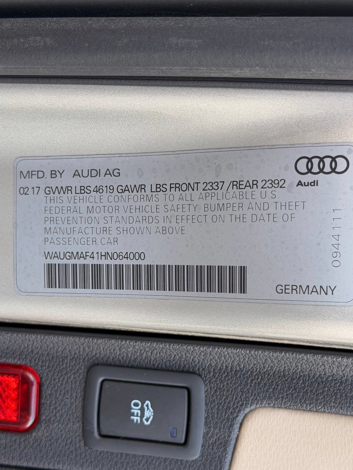 Used 2017 Audi A4 2.0T Ultra Premium FWD image 46