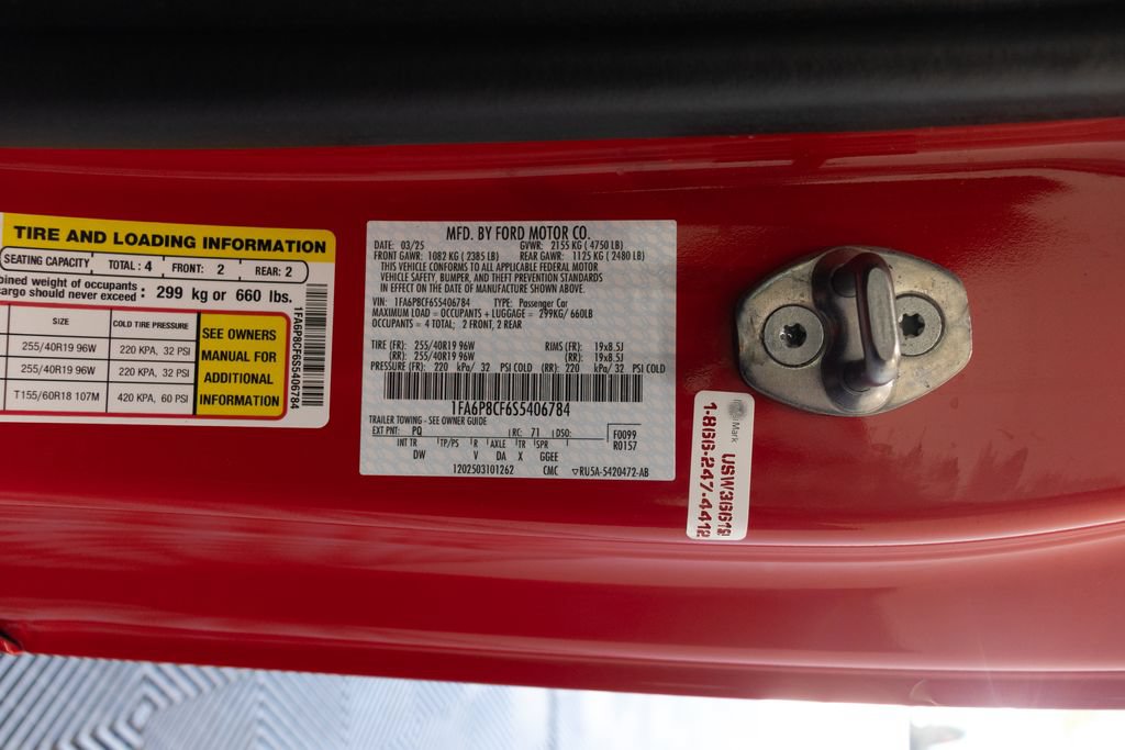 Used 2025 Ford Mustang GT RWD image 34