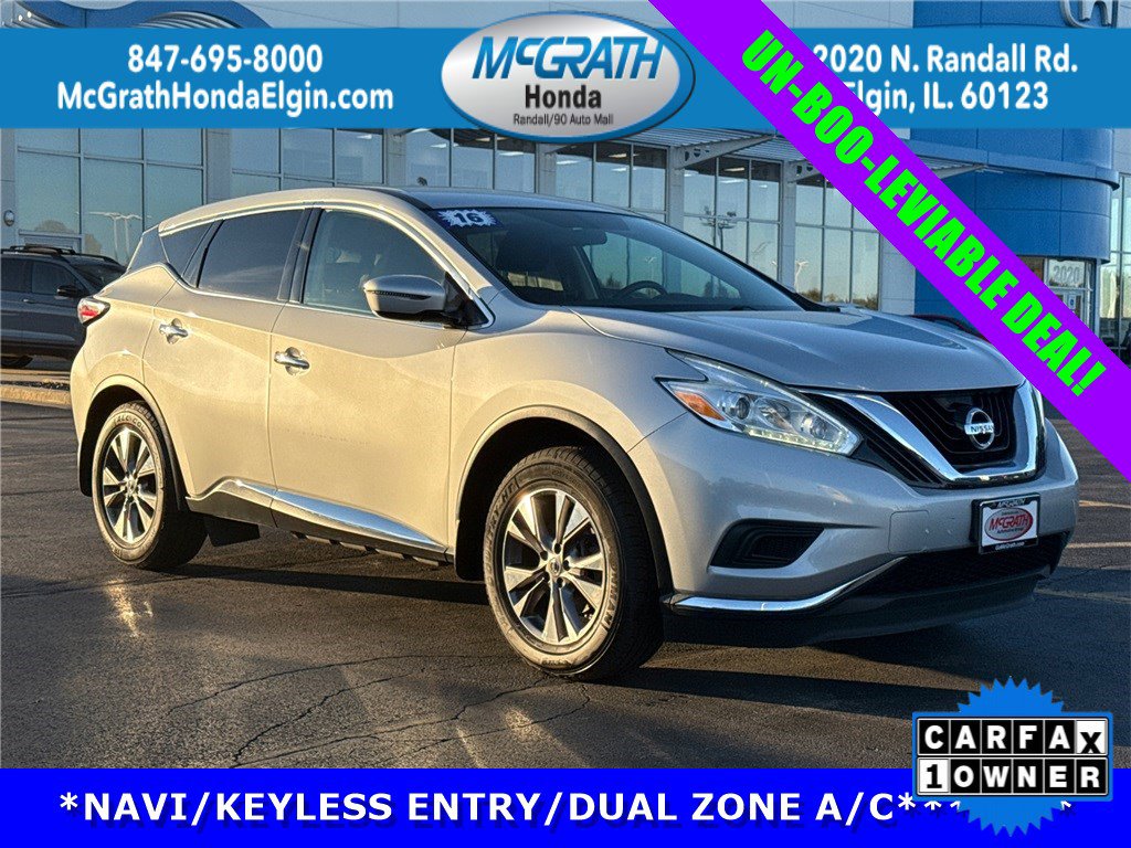 Used 2016 Nissan Murano S w/ Cargo Package