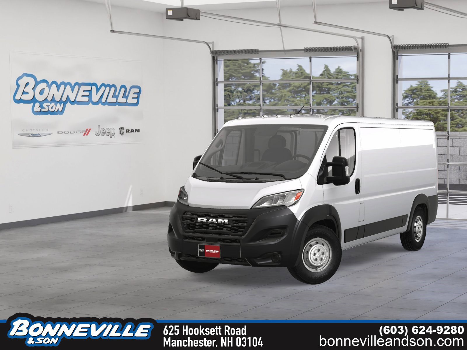 New 2025 RAM ProMaster 1500 w/ Upfitter's Prep Package