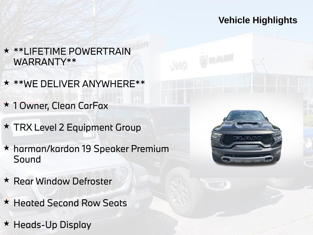 Used 2023 RAM 1500 TRX w/ TRX Level 2 Equipment Group AWD/4WD image 5