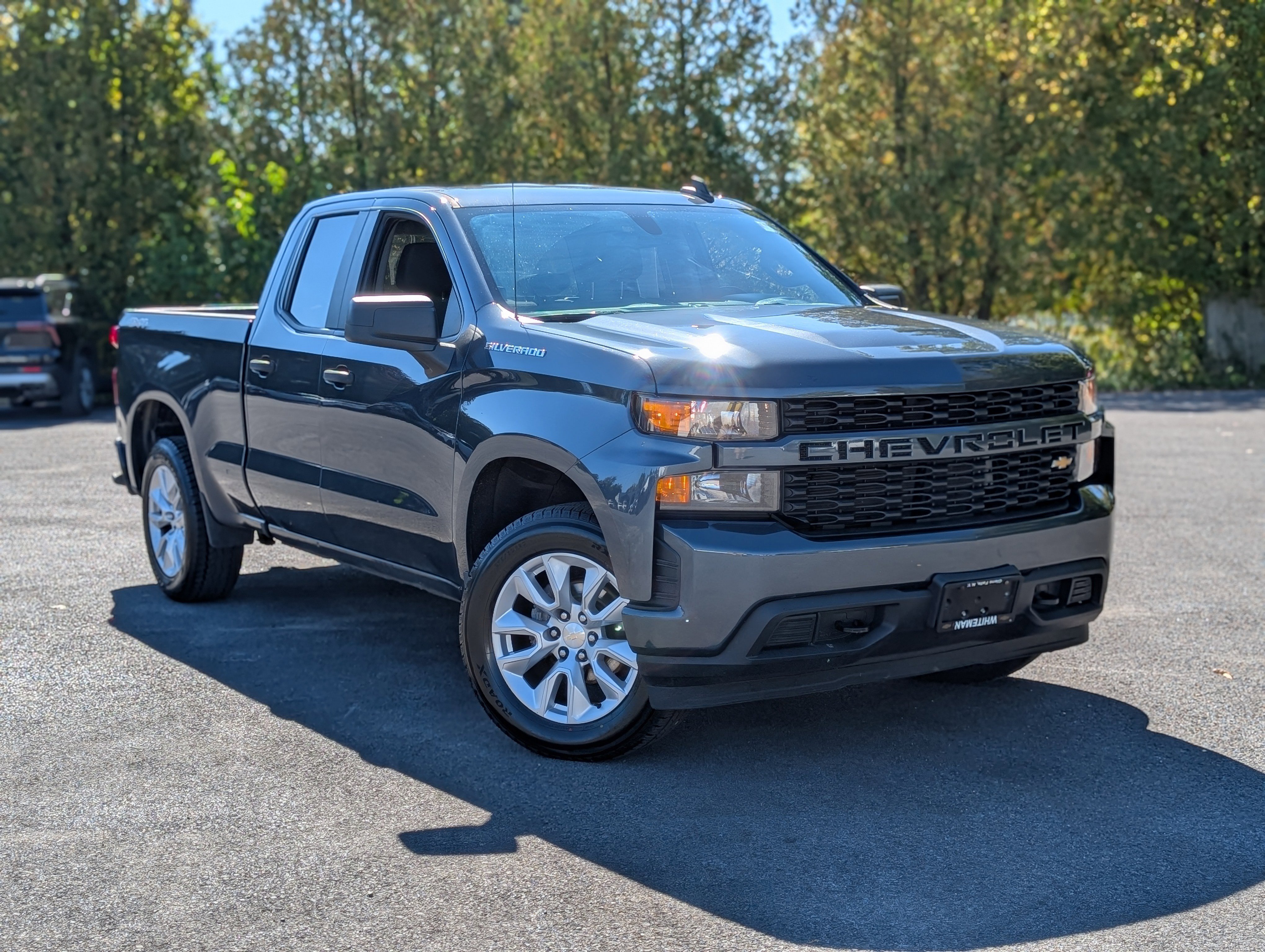 Used 2021 Chevrolet Silverado 1500 Custom w/ LPO, Dark Essentials Package
