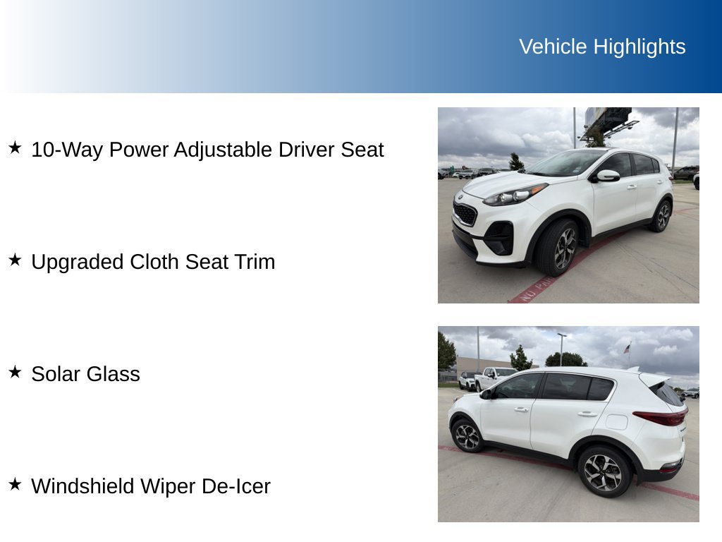 Used 2021 Kia Sportage LX w/ LX Fwd Popular Package image 10