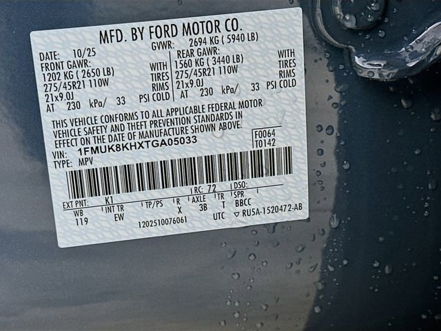 New 2026 Ford Explorer ST-Line w/ ST-Line Street Pack image 35