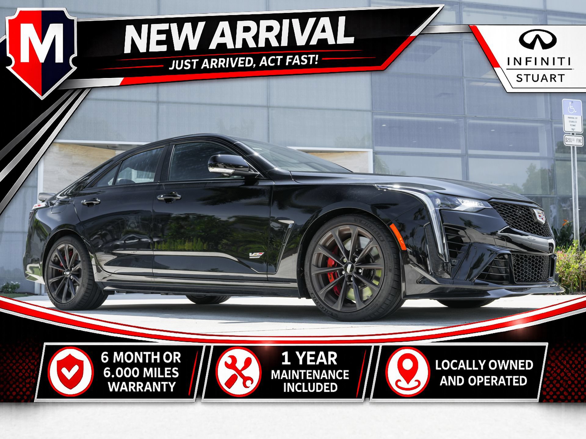 Used 2024 Cadillac CT4 V Blackwing w/ Carbon Fiber 1 Package