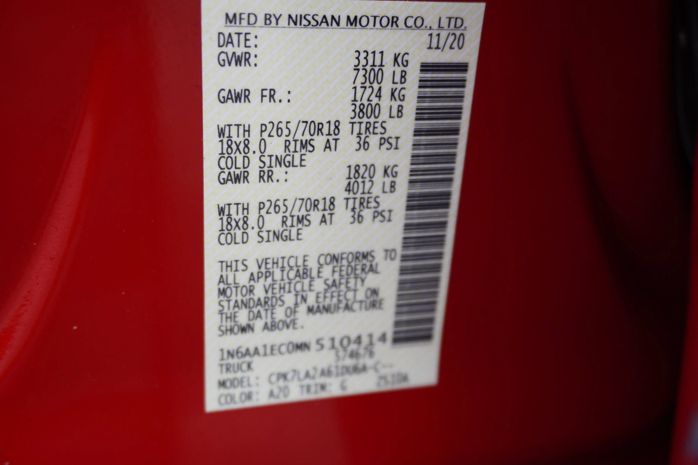 Used 2021 Nissan Titan S w/ S Utility Package AWD/4WD image 27