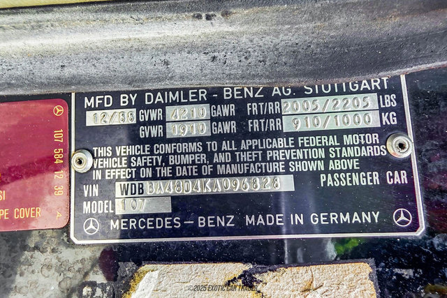 Used 1989 Mercedes-Benz 560 SL image 56