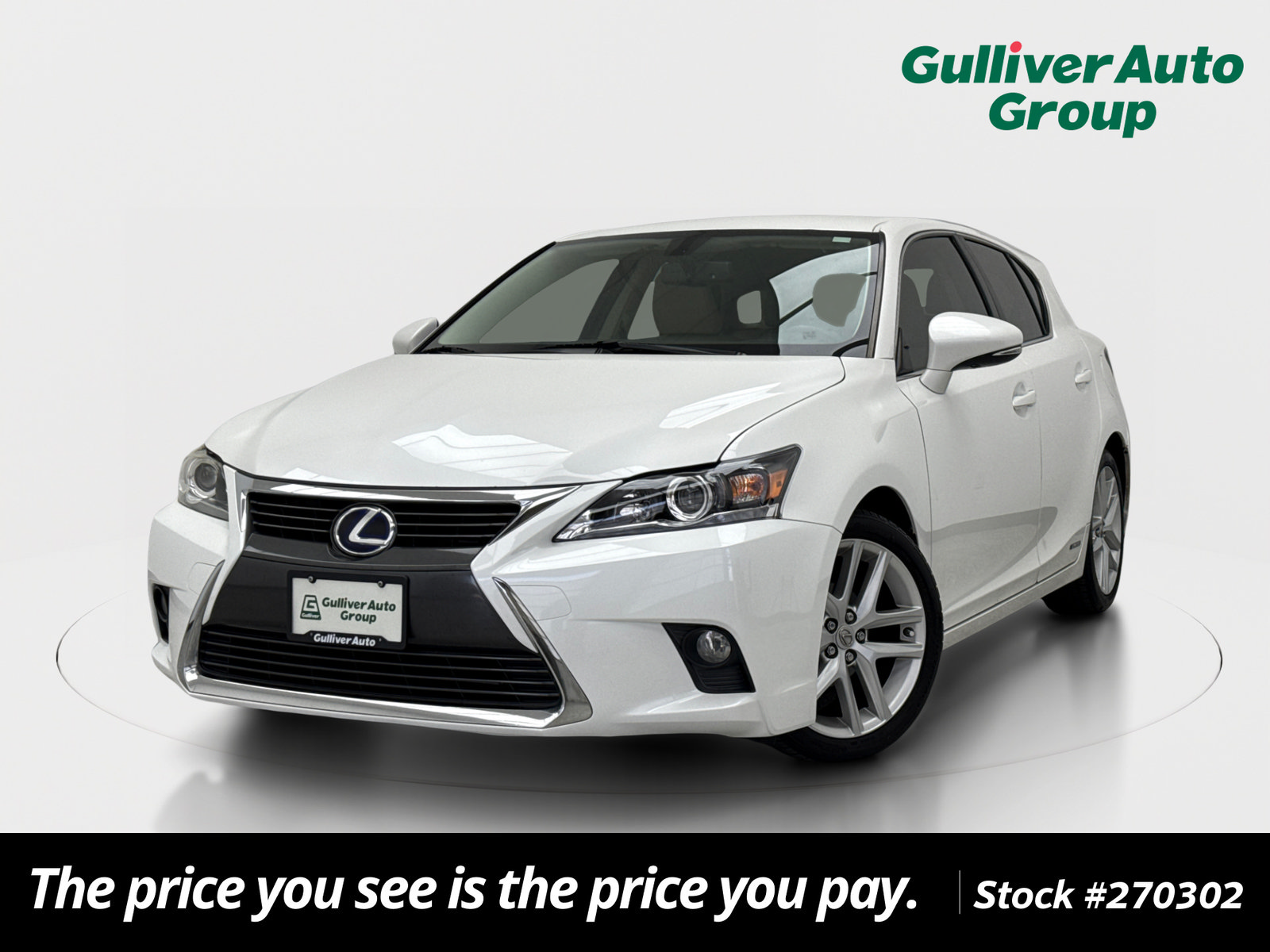 Used 2016 Lexus CT 200h w/ Accessory Package 2